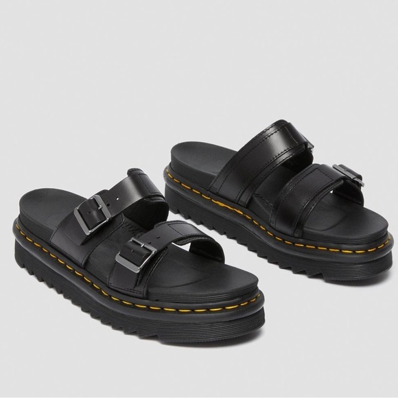 Dr. Martens Myles platform slide sandals Size: 7 - Picture 1 of 6